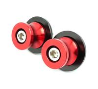 Moto Tornillos de Basculante Deslizadores Spools para Soporte para Zontes ZT310X 310T 310V ZT310R 310R G1 125 ZT125 ZT125U Accesorios para Motocicletas-No Logo Red