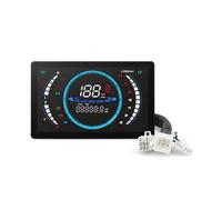 Moto Velocímetro Tacómetro Instrumento Digital Grande Para Tablero De Motocicleta Para Motor 1 Cilindro, Cuentakilómetros, Velocidad, KMH, MPH, Temperatura Del Agua Con Medidor