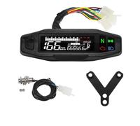 Moto Velocímetro Tacómetro Instrumento Universal Para Motocicleta, Velocímetro Digital, Medidor De Km/h, Tacómetro, 12000 RPM, Marcha Viaje, Voltaje