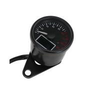Moto Velocímetro Tacómetro Odómetro y velocímetro digital LED para motocicleta, medidor de combustible, instrumento universal 12 V