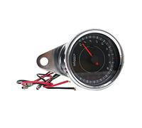 Moto Velocímetro Tacómetro Tacómetro Electrónico Universal Para Motocicleta, De 12 V CC Con Retroiluminación LED Azul Y Contador Revoluciones 1000 RPM