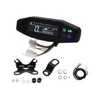 Moto Velocímetro Tacómetro Velocímetro Digital Universal Para Motocicleta, Tacómetro LED, Panel De Instrumentos, Accesorios
