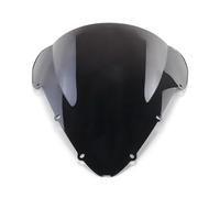 Moto Windshield para CBR600 para F4i para CBR600F4i para CBR para 600 para F para 4i 2001 2002 2003 2004 2005 2006 2007 2008 Parabrisas de Motocicleta Motocicleta Deflector Viento(Black)