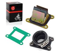 MOTO1988 Junta de carburador y válvula de admisión para Kawasaki KX65 KX 65 2000-2016 OEM 16065-1366 12021-1015