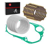 MOTO1988 Kit de placas de fricción de embrague y junta para Yamaha V STAR 1100 XVS1100 1999-2009 5P9-W001G-00-00