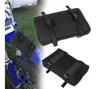 MOTO4U Bolsa de Herramientas para Guardabarros Delantero, Bolsa de Herramientas de Motocicleta para Moto de Cross, Bolsa de Horquilla de Motocicleta y Bolsa de Manillar de Motocicleta con broches,