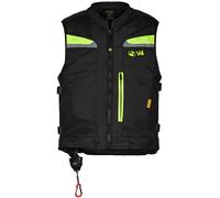 Motoairbag MAB v4 Chaleco Airbag, negro, Talla S/M