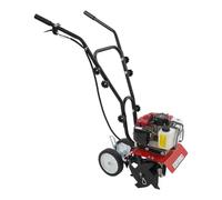 Motoazada de gasolina 52 cc 1,9 kW para jardín, azada de suelo | Motoazada de gasolina con 1,9 kW y 30 cm de ancho de trabajo, ideal para cavar parterres de verduras y descuentos de flores