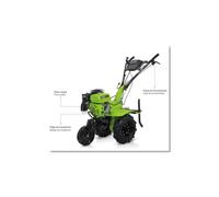 Motoazada gasolina VITO transmision directa 7cv VIMETD7