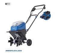 Motoazada inalámbrica 40V Brushless 300mm 16 cuchillas Scheppach bc-mt300-x
