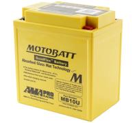 MOTOBATT Batería AGM mb10u 14,5 Ah