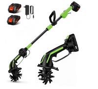 Motobloque eléctrico Mini 650 W,Motobloque eléctrico inalámbrico | Batería 3000 mAh Ancho De Trabajo 10 cm, Profundidad De Trabajo 10 cm, Para Jardín, Huerto Y Suelo