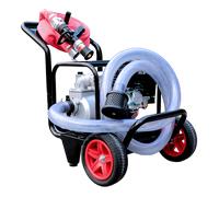 Motobomba de gasolina poolex poolsam de 7 cv de potencia y 16.000 l/h de caudal máximo