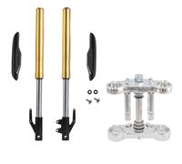 Motoci mortiguador Resorte Amortiguador de motocicleta 12 mm y 630 para rueda delantera para triple Dirt Bike para Coolster para 50CC SSR70
