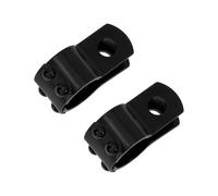 Motocicleta 1-1/4 "32mm Protector De Motor Carretera Reposapiés Soporte Abrazaderas Montaje para Harley Touring Sportster Dyna