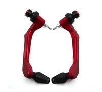 Motocicleta 17-22mm Manillar Guardamanos Universal para CFMOTO 150NK 250NK 450NK 450MT 800NK 250CL 450CL Protector Manillar(Rojo)
