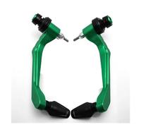 Motocicleta 17-22mm Manillar Guardamanos Universal para CFMOTO 150NK 250NK 450NK 450MT 800NK 250CL 450CL Protector Manillar(Verde)