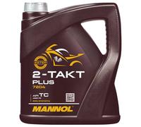 MANNOL Aceite de motor 2-Takt Plus API TC 4L Compatible con PIAGGIO APE TM Furgón
