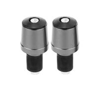 Motocicleta 7/8" 22mm Agarres Manillar Extremos Tapa Mango para Suzuki | Para Suzuki GSX-R GSXR 125 150 ABS 600 750 1000 1100 1300 Tapones extremo manillar(Titanio)