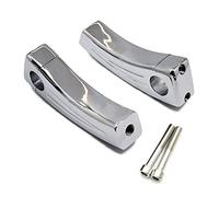 Motocicleta 7/8"22MM para Y&amaha MT07 MT09 XV 125250400 Tmax 500 530 Abrazaderas Barra Asiento Fija Aumento Motocicleta, Elevadores, Montaje Elevadores Manillar (Color : 120mm 1)