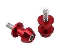 Motocicleta 8 Mm Tornillo Soporte Brazo Oscilante Carretes Deslizante Protector Deslizadores Marco(Red)