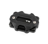 Motocicleta Accesorios Accesorios CNC para Motocicleta, Tapas De Depósito Líquido Frenos Embrague Delantero Cubierta Tanque Aceite para SYM ADXTG400 ADX GT 400 2024 2025(Black A)