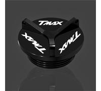 Motocicleta Accesorios Accesorios Motocicleta CNC Tapa De Aceite Motor Perno Tornillo Cubierta Relleno para Yamaha TMAX560 TMAX 560 Tech MAX 2020-2025 2024(Black A)