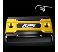 Motocicleta Accesorios Accesorios Tapa Depósito Líquido Freno Delantero Trasero Motocicleta De Llenado Aceite para Loncin para Voge 25DSX DS625X DSX 625 2025 DSX625 625X(Yellow Rear)