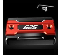 Motocicleta Accesorios Accesorios Tapa Depósito Líquido Freno Delantero Trasero Motocicleta De Llenado Aceite para Loncin para Voge 25DSX DS625X DSX 625 2025 DSX625 625X(Red Front)