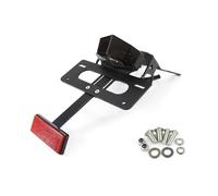 Motocicleta Accesorios Eliminador De Guardabarros Motocicleta, Soporte Marco Placa Matrícula Trasera para CRF250 para Rally ABS 2019-2020(Dark Grey)