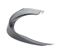 Motocicleta Accesorios for Casco, Paleta de Aire de Cola Grande, Radar de Combate, alerón de Pista, Acelerador, Cola modificada for AGV, Pista, Corsa, GPR, R, conducción Segura(Light Tea B)