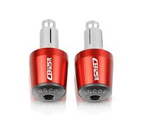 motocicleta Accesorios Para Motocicleta, Manillar De Carreras, Empuñaduras, Manillar, Extremos De Barra, Tapón Para CB125R CB125 2011-2020 extremo del mango(Red gray)