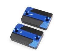 Motocicleta Accesorios para SYM para Cruisym 300 GTS 300i GTS300i para Joymax Z300 1 Par De Protectores Depósito Líquido Freno Delantero CNC para Motocicleta(BLU)