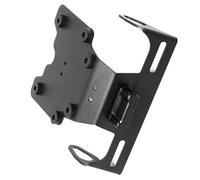 Motocicleta Accesorios para Yamaha XTZ700Z XTZ 700Z XTZ700 Z 700 Accesorios De Motocicleta Marco Placa Matrícula Soporte con Luz(Nero)