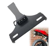 Motocicleta Accesorios Portamatrículas para Ducati 848 1098 1198 1098R 1098S 2008-2011 2010 2009 Accesorios para Motocicleta