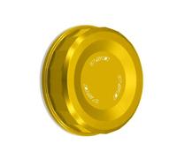 Motocicleta Accesorios Protector Cubierta Aceite Depósito Fluido para Kawasaki Z750 Z 750 2007-2011 2012 Tapa De del Tanque CNC Cilindro Maestro Freno Delantero La Motocicleta(Gold)