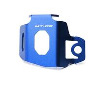 Motocicleta Accesorios Protector De Depósito Líquido Freno Trasero CNC para Motocicleta, Cubierta Protectora para Tanque para Yamaha MT 09 MT09 SP 2023 2022(BLU)