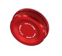 Motocicleta Accesorios Tapa De Aceite del Tanque Combustible Depósito Trasero La Motocicleta para Yamaha MT-03 2006-2008 2009 2010 2011 2012 2013 Cubierta Cilindro Maestro Mt03(Rosso)