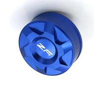 Motocicleta Accesorios Tapa De Depósito Líquido Freno Trasero Aluminio CNC para Yamaha YZ 80 YZ80 1993 1994 1995 1996 1997 1998 1999 2000 2001(BLU)