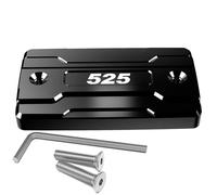 Motocicleta Accesorios Tapa De Depósito Líquido Frenos Delantero para Motocicleta, Accesorios Cubierta Llenado Aceite para LONCIN para VOGE DSX525 2023-2025 DSX625 2025(Black A)