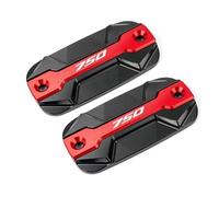 Motocicleta Accesorios Tapa De Depósito Líquido Frenos Delantero para Motocicleta, Filtro Aceite para Honda Forza 750 FORZA750 NSS750 2020 2021 2022 2023 2024 2025(Rosso)
