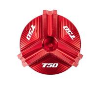 Motocicleta Accesorios Tapa De Filtro Aceite Motor CNC para Motocicleta, Tapón Llenado para Suzuki GSXS 750 1000 GSX-S F GSX S 125 150 1000GT(Red A)