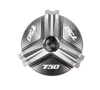 Motocicleta Accesorios Tapa De Filtro Aceite Motor CNC para Motocicleta, Tapón Llenado para Suzuki GSX-S 125 150 GSX-S750 GSX-S1000 1000f GSXS 1000 GT(Gray A)