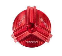 Motocicleta Accesorios Tapa De Filtro Aceite Motor CNC para Motocicleta, Tapón Llenado para Suzuki GSXS 750 1000 GSX-S F GSX S 125 150 1000GT(Red B)