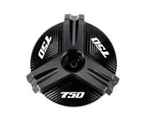 Motocicleta Accesorios Tapa De Filtro Aceite Motor CNC para Motocicleta, Tapón Llenado para Suzuki GSXS 750 1000 GSX-S F GSX S 125 150 1000GT(Black A)