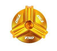 Motocicleta Accesorios Tapa De Filtro Aceite Motor CNC para Motocicleta, Tapón Llenado para Suzuki GSX-S 125 150 GSX-S750 GSX-S1000 1000f GSXS 1000 GT(Yellow A)