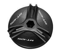 Motocicleta Accesorios Tapa De Llenado Aceite Motor Motocicleta M20×P2.5, Accesorios Cubierta Tapón para Yamaha MT125 MT-125 2008-2020 2021 2022(Nero)
