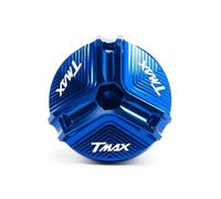 Motocicleta Accesorios Tapa Llenado Aceite Motor De Motocicleta CNC, Tapón para Yamaha Tech MAX TMAX 560 530 T-MAX 500 T SX DX 2022 2023 2024(BLU)