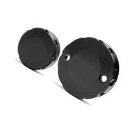 Motocicleta Accesorios Tapa Protectora del Depósito De Combustible Y Líquido Frenos Delantero Trasero para Aprilia RSV4 RR/RF 2009 2010 2011 2012 2013 2014 2015 2016 2017 2018(Nero)