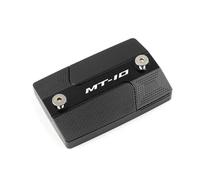 Motocicleta Accesorios Tapa Protectora del Depósito Líquido De Freno Delantero para Yamaha MT-10 MT10 2015 2016 2017 2018 2019 Accesorios CNC para Motocicleta(Nero)
